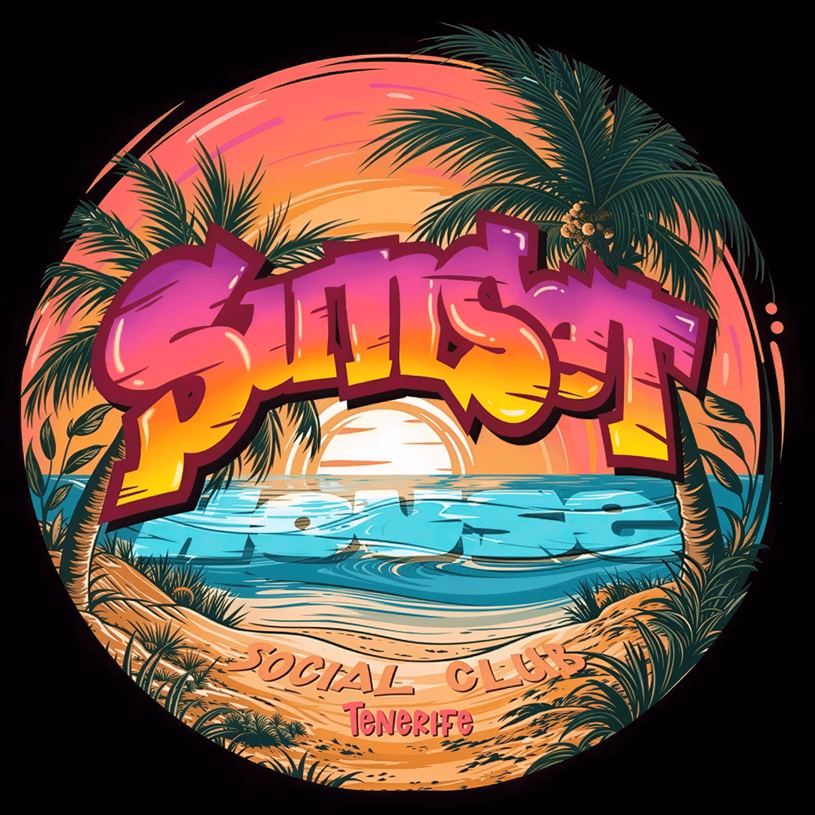 Cannabis Social Club Sunset House Social Club Tenerife logo