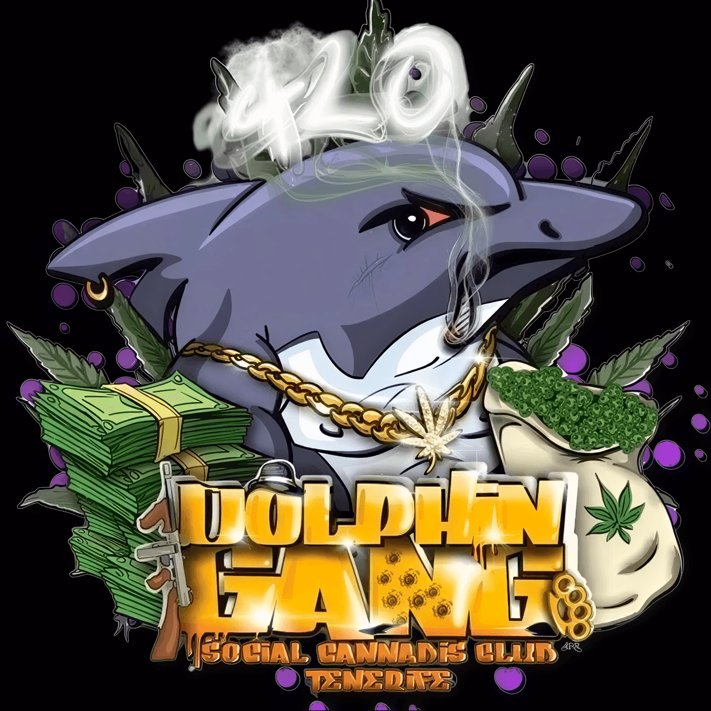 Cannabis Social Club Dolphin Gang Social Club logo