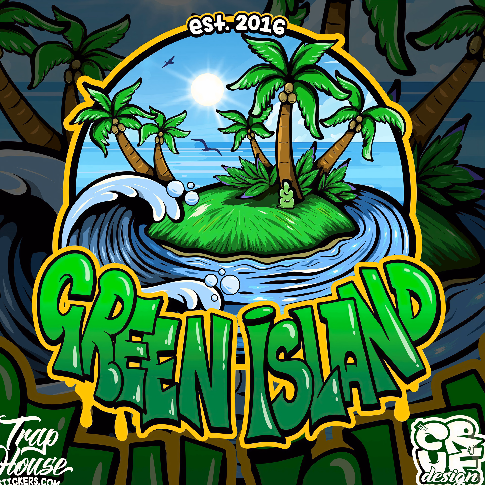 Cannabis Social Club GreenIsland CSC logo