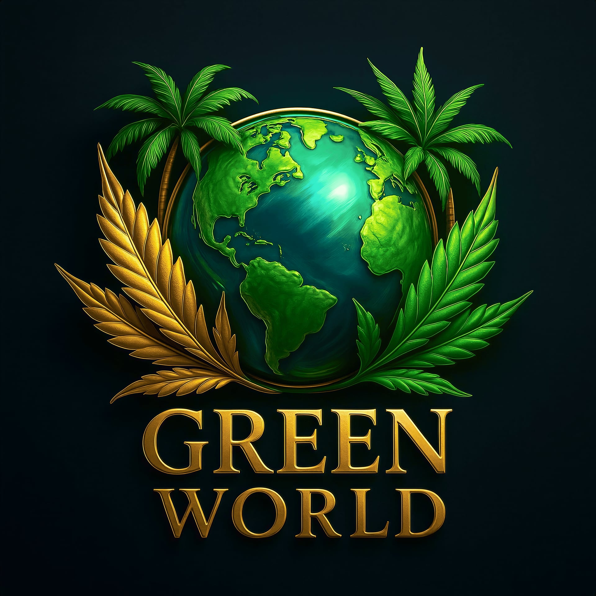 Green World logo