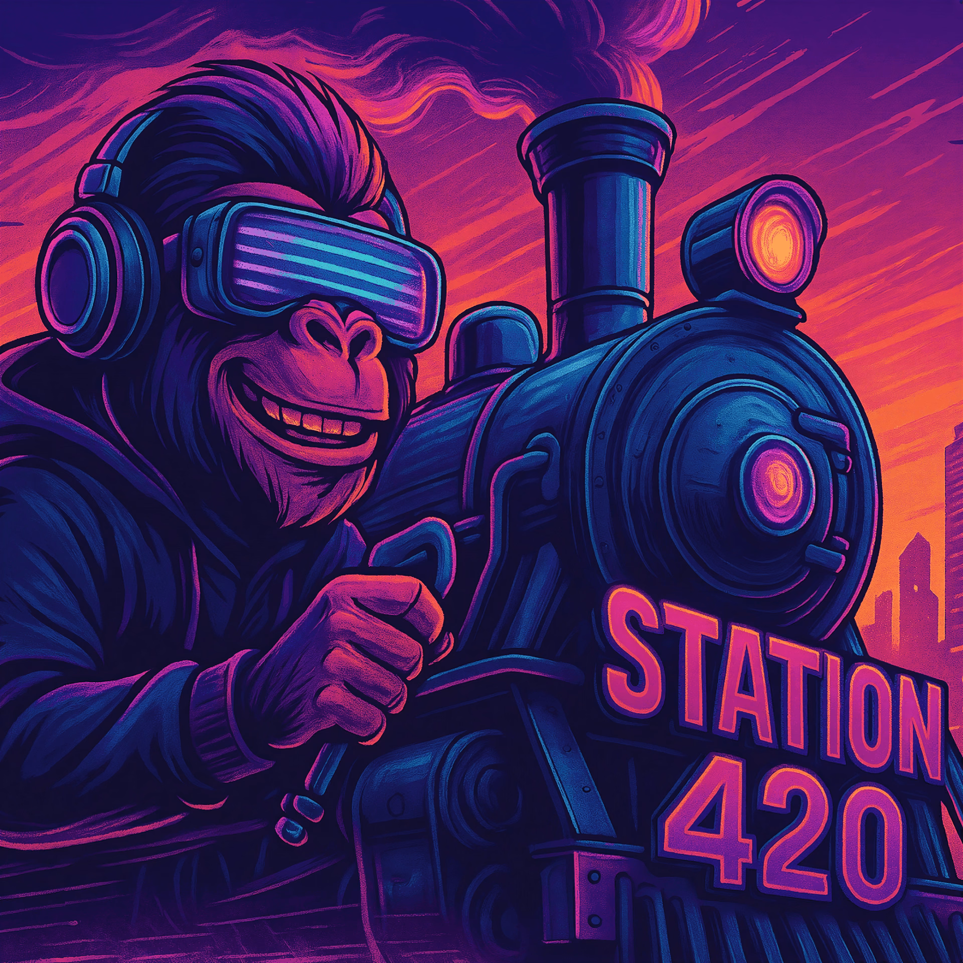 Cannabis Social Club Station 4:20 logo