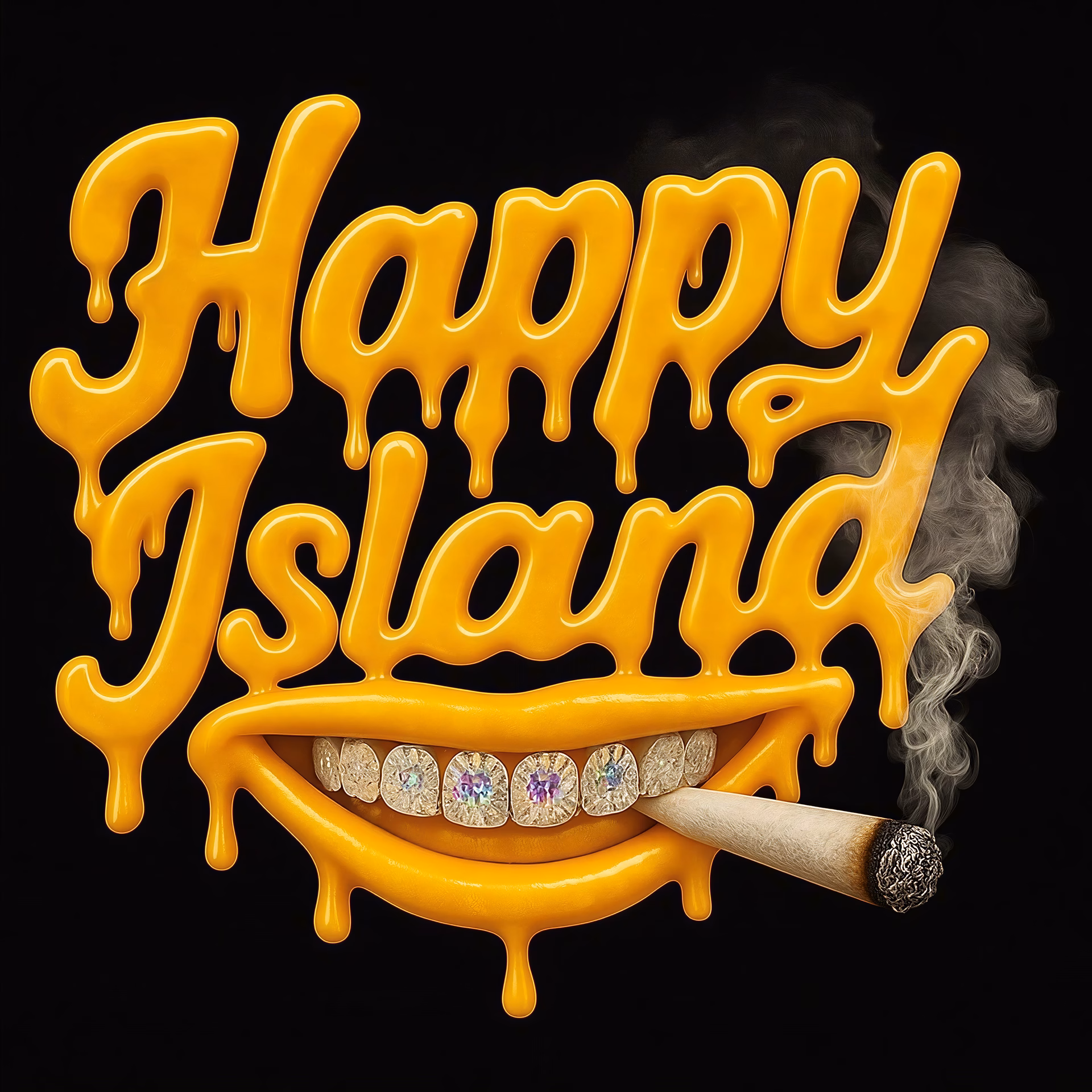 Cannabis Social Club Happy Island logo