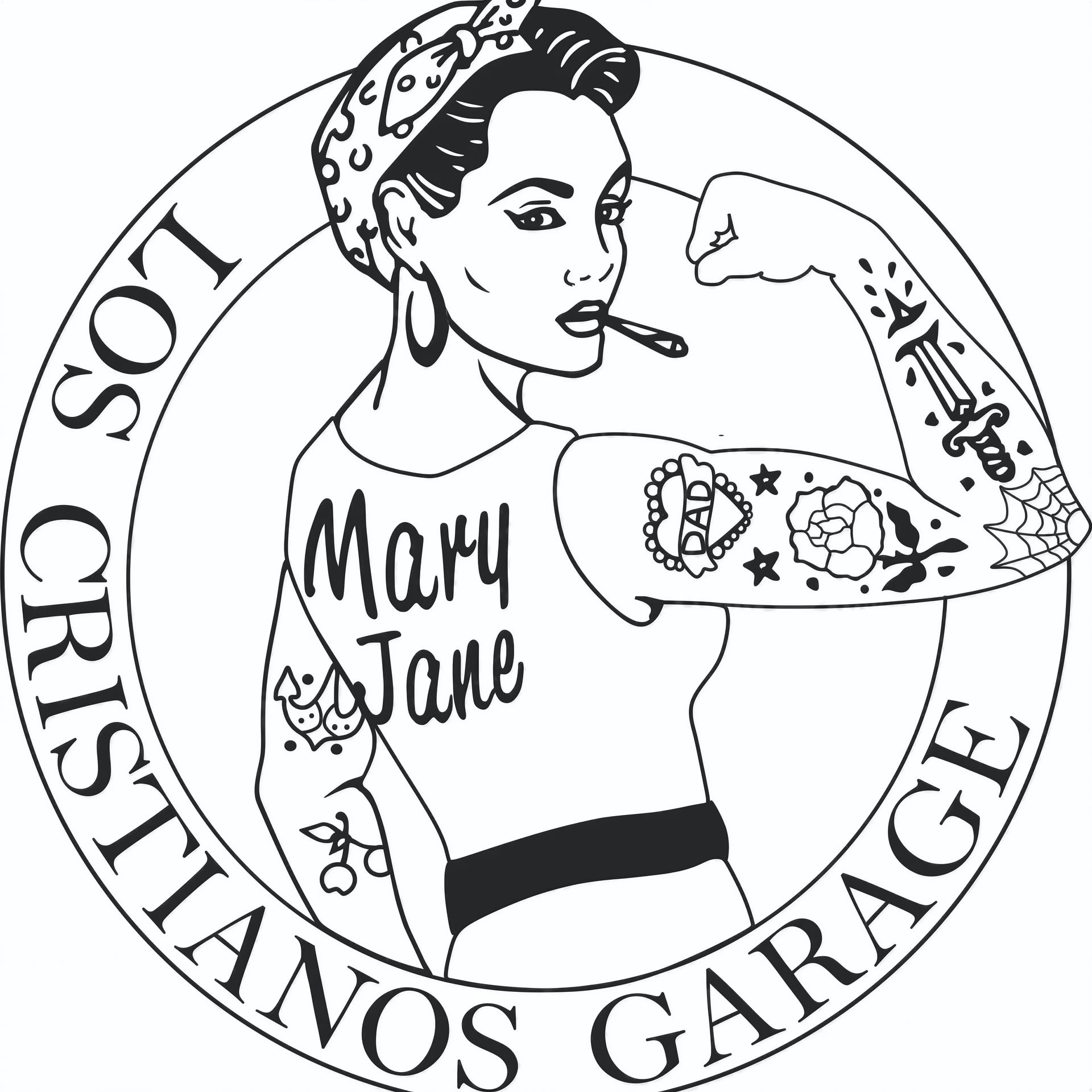Cannabis Social Club Mary Jane logo